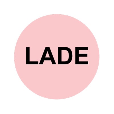 Bargun Button Cap Round, Lade, Pink Cap Black Letter