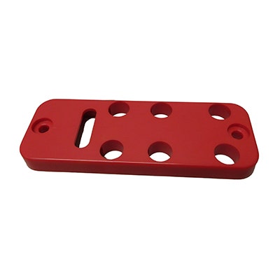 Taprite Bargun Button Plate, 6 Button, Juice, Red