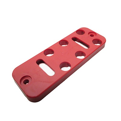 Wunder-Bar Bargun Button Plate, 8 Button, Red - PH10-2-8-R