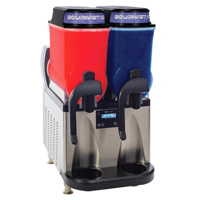 BUNN Ultra Nx Frozen Beverage Machine - 2 Hoppers Black Stainless Steel R290 Refrigerant