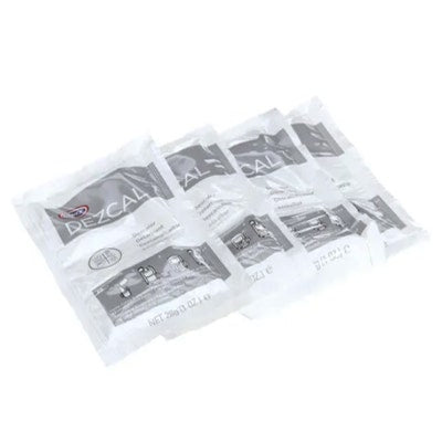 Urnex Dezcal Coffee Equipment Descaler 4-Pack - 1 oz Pouches, BUNN 37306.0001