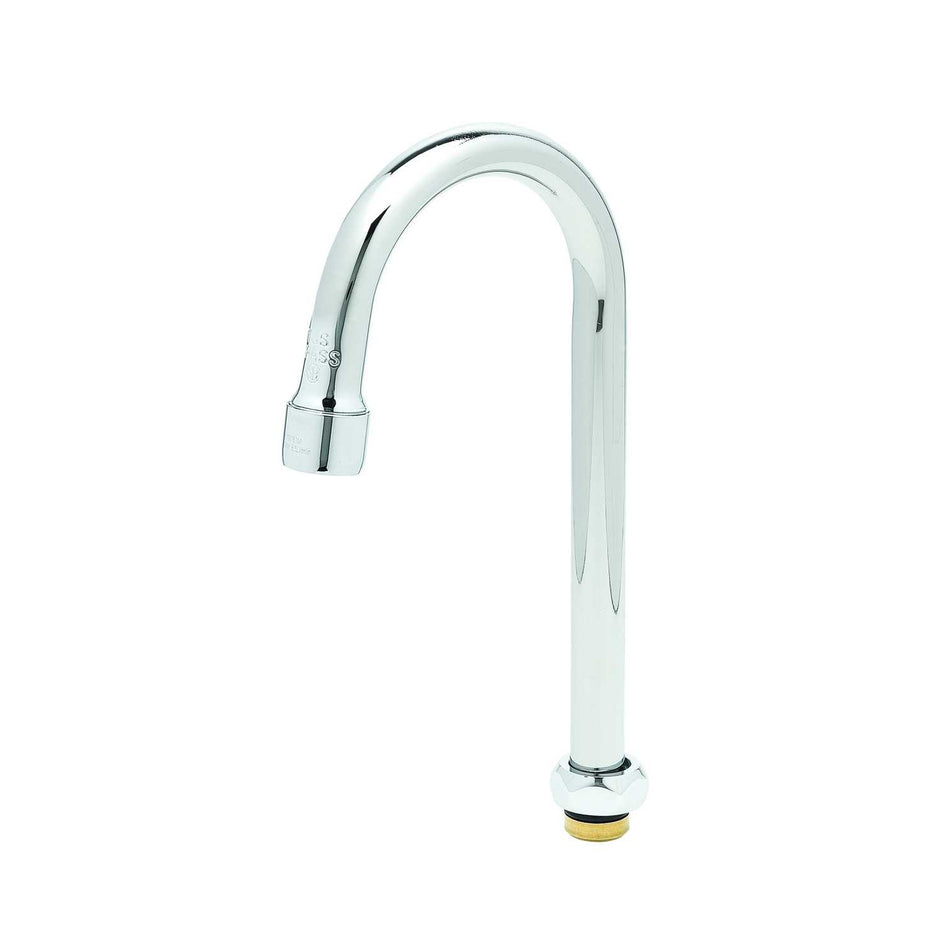 T&S 179X-A22 9 1/4" Swivel Gooseneck Nozzle w/ 4 3/8" Spread
