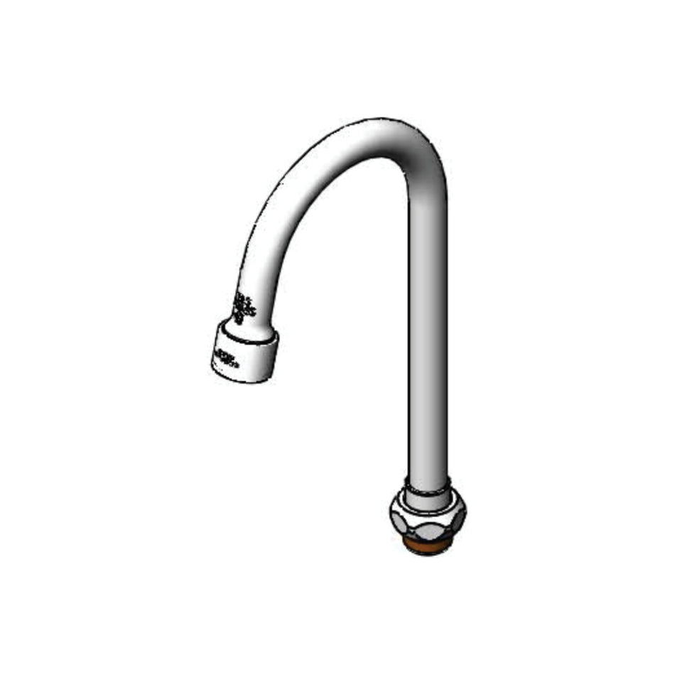 T&S Brass 179X-V15 Swivel Gooseneck - 4-3/8" w/ 1.5 GPM VR