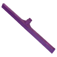Carlisle 3656868 24 Inch Rubber Blade Floor Squeegee Head Solid One Piece Purple