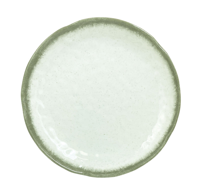 Thunder Group 1806VT 6 Inch Round Plate Break-Resistant Dishwasher Safe Melamine