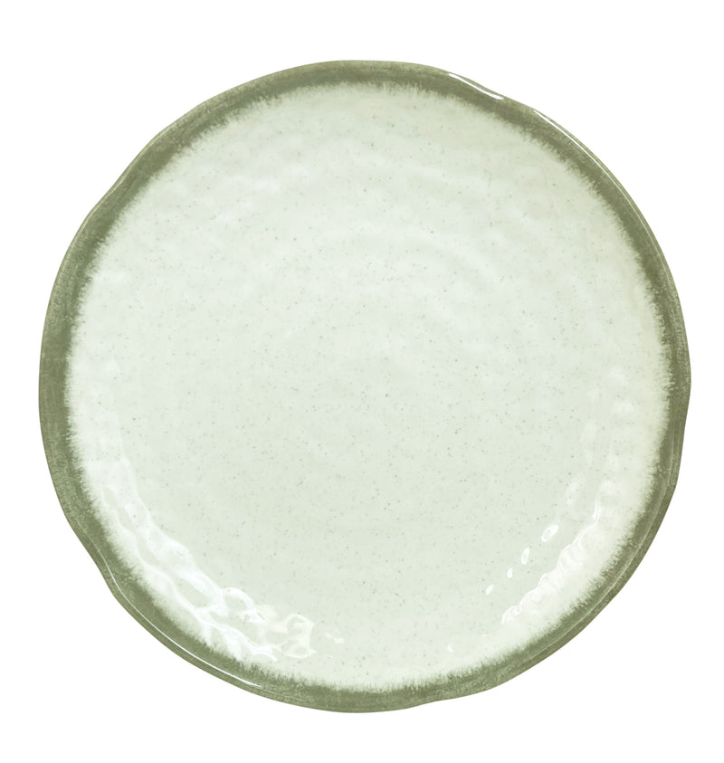 Thunder Group 1807VT 7-1/4 Inch Diameter Round Plate Break-resistant Melamine
