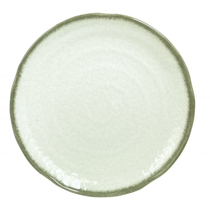 12 Pack 9-3/8" Diameter x 1-3/8" Height, Lotus Shape Plate, Victoria Dinnerware, Melamine, BPA Free, Dishwasher Safe, Break-Resistant, Shatter-Resistant, No Microwave, No Oven, NSF