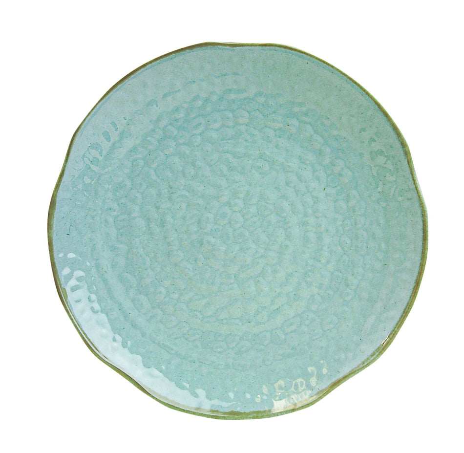 12 Pack 10-1/2" Diameter x 1-1/2" Height, Lotus Shape Plate, Seaside Dinnerware, Melamine, BPA Free, Dishwasher Safe, Break-Resistant, Shatter-Resistant, No Microwave, No Oven, NSF
