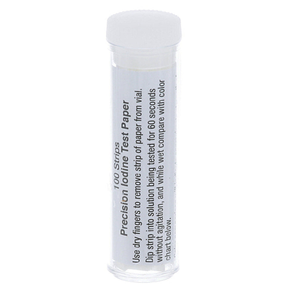 0.75 Inch Iodine Test Strip with Chemical Resistant Backing - 181404