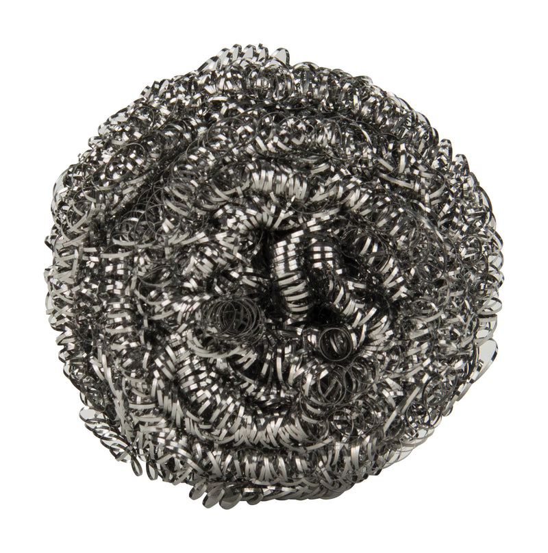 Winco SPG-50 Scouring Sponge 50g Small Stainless Steel with Durable Design
