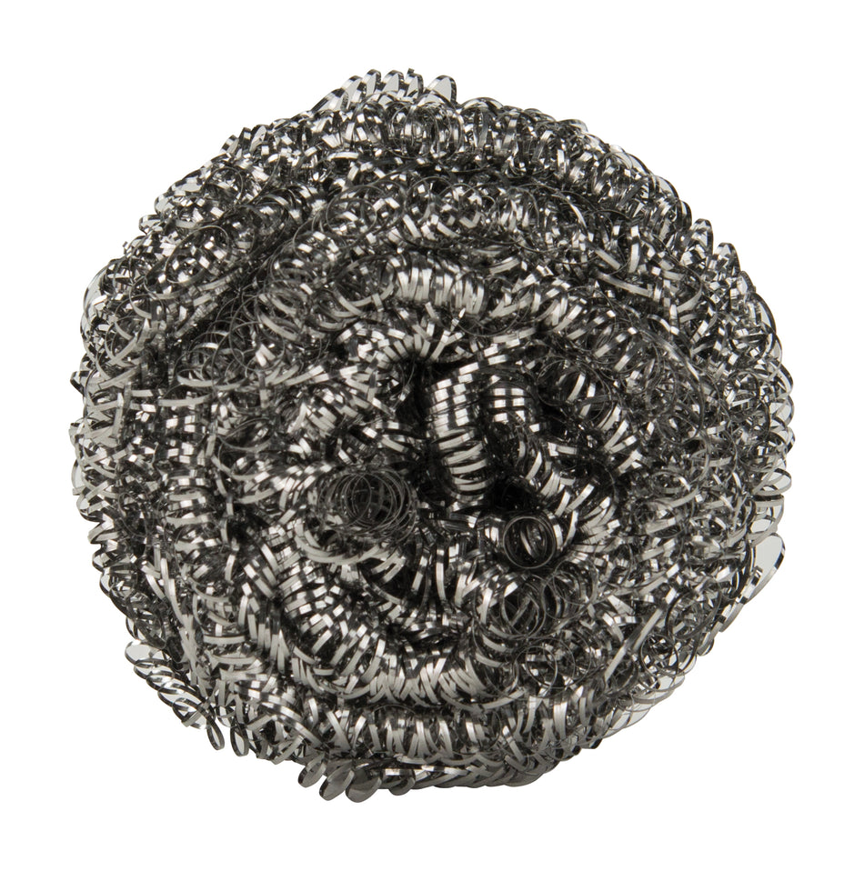 Winco SPG-50 Scouring Sponge 50g Small Stainless Steel with Durable Design