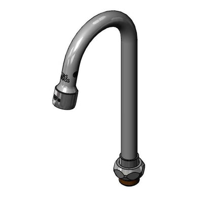 T&S Brass 187X Swivel Gooseneck - 3-5/8" w/ Stream Regulator