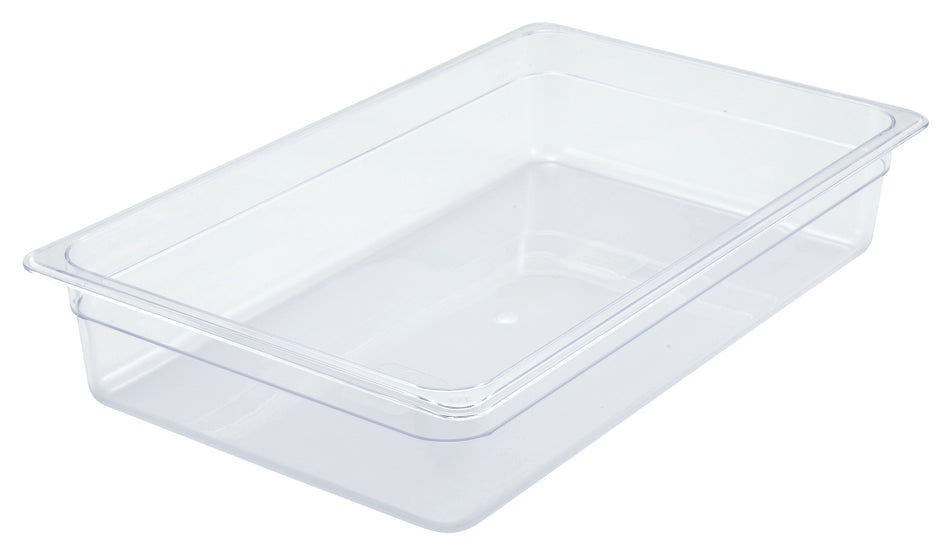 Winco SP7104 20-3/4 Inch Width Polycarbonate Food Pan Dishwasher Safe