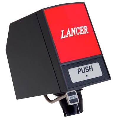 Lancer LEV 4.5 Push Button Valve Front Soda/Water | 19-0314/03