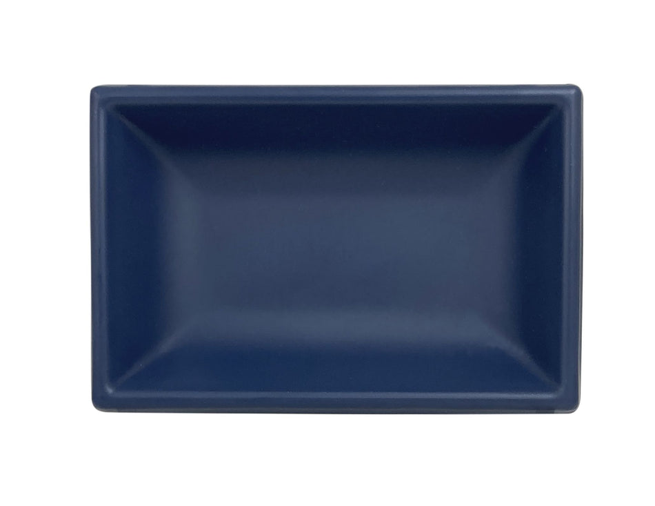 12 Pack 2 oz, 3-3/4" x 2-1/2", Sauce Dish, Classic Stone Blue Dinnerware, Melamine, BPA Free, Dishwasher Safe, Break-Resistant, Shatter-Resistant, No Microwave, No Oven, NSF