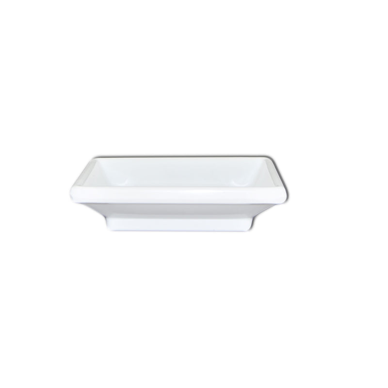 Thunder Group 19001WT 2 Oz Sauce Dish Break-Resistant Dishwasher Safe Melamine White