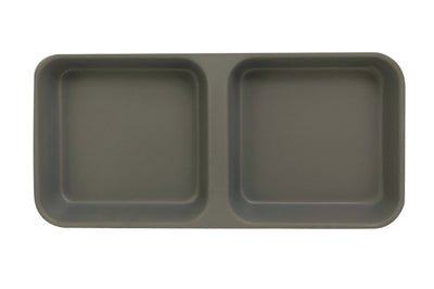 Thunder Group 19002SG 4 Oz Melamine Sauce Dish Dishwasher Safe Gray