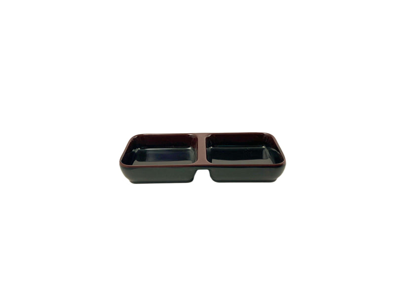 Thunder Group 1902TM 4 Oz Sauce Dish 6 Inch Rectangular Melamine Break-resistant
