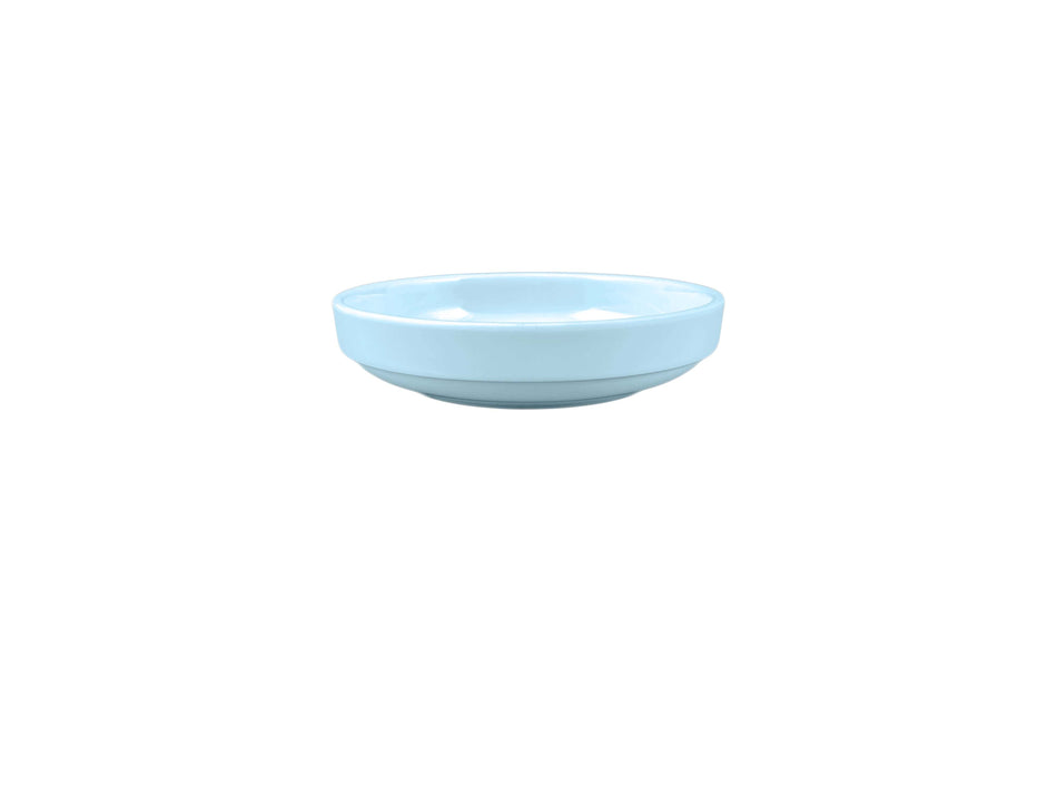 12 Pack 14 oz, 6" Diameter x 1-3/8" Height, Flat Base Bowl, Blue Jade Dinnerware, Melamine, BPA Free, Dishwasher Safe, Break-Resistant, Shatter-Resistant, No Microwave, No Oven, NSF