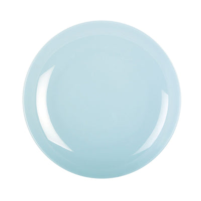 Thunder Group 1907 7-1/8 Inch Round Plate Break-resistant Melamine Blue Jade