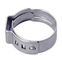 Micro Matic 1/2" ID Stepless Hose Clamp - 304 Stainless Steel
