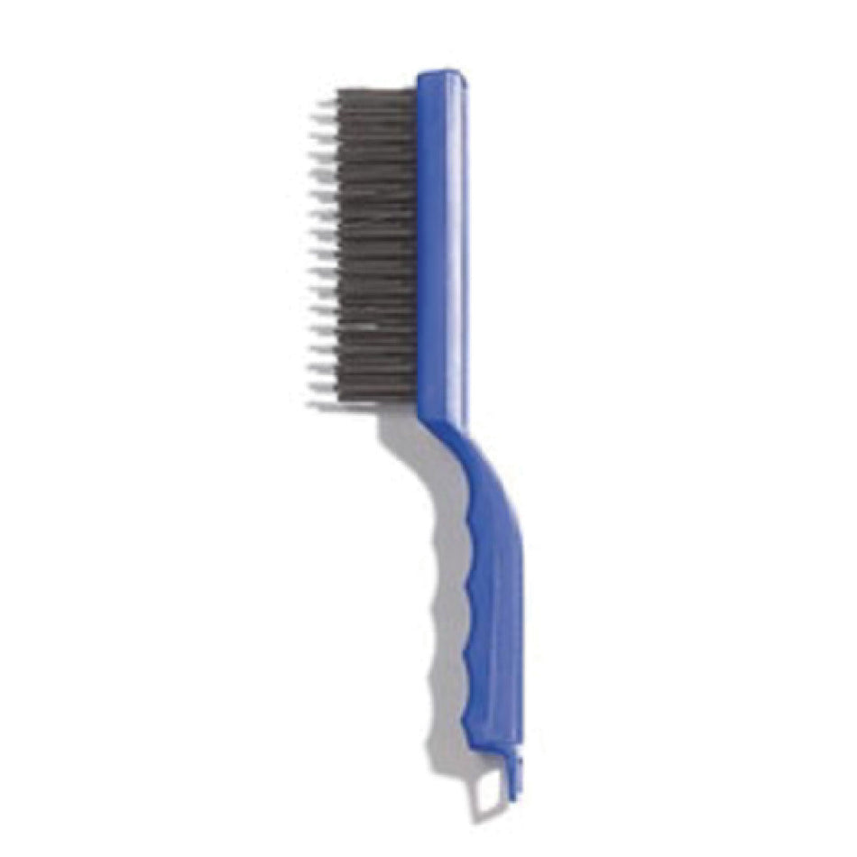 Carlisle 4067000 11-1/2 Inch Scratch Brush Steel Bristles Pistol Grip Plastic Handle