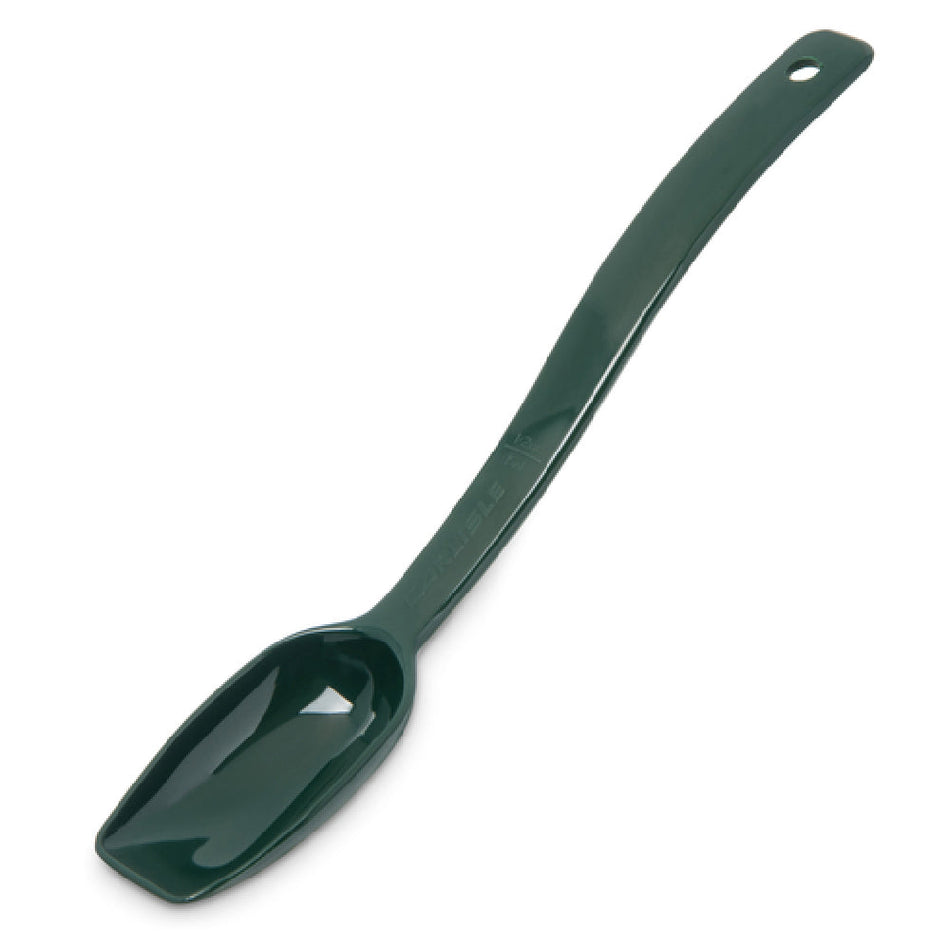 Carlisle 446008 1/2 Oz 9 Inch Salad Buffet Spoon Plastic Forest Green