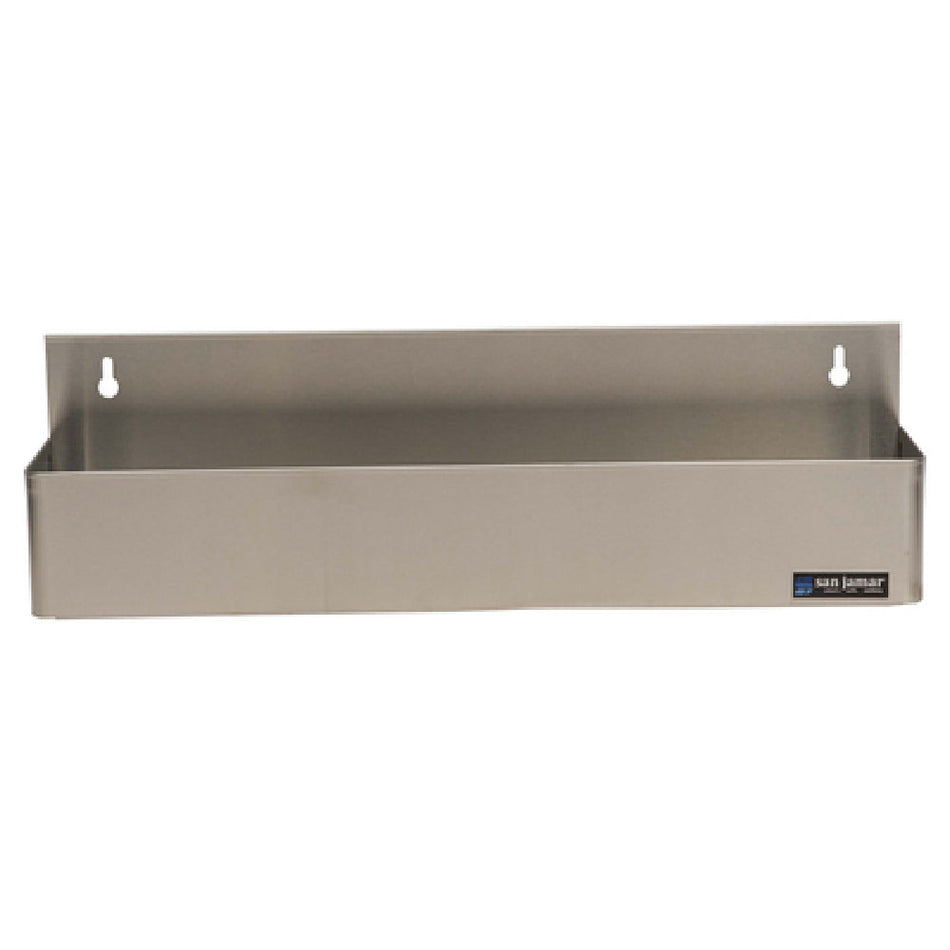 Carlisle B5522 21-1/4 Inch Single Speed Rail holds 5 Quart Bottles Stainless Steel