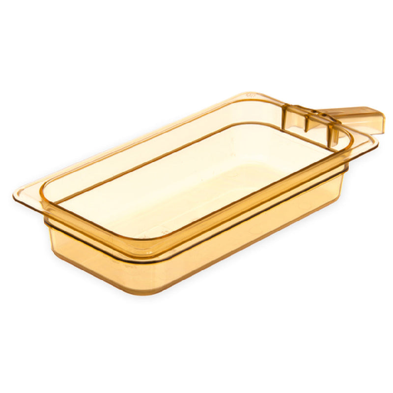 Carlisle 30860H13 2.4 Quart High Heat Hot Food Pan Polyethersulfone Amber