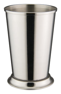 Winco DDSE-101S 12 Oz Mint Julep Cup Round Stainless Steel with Durable Design