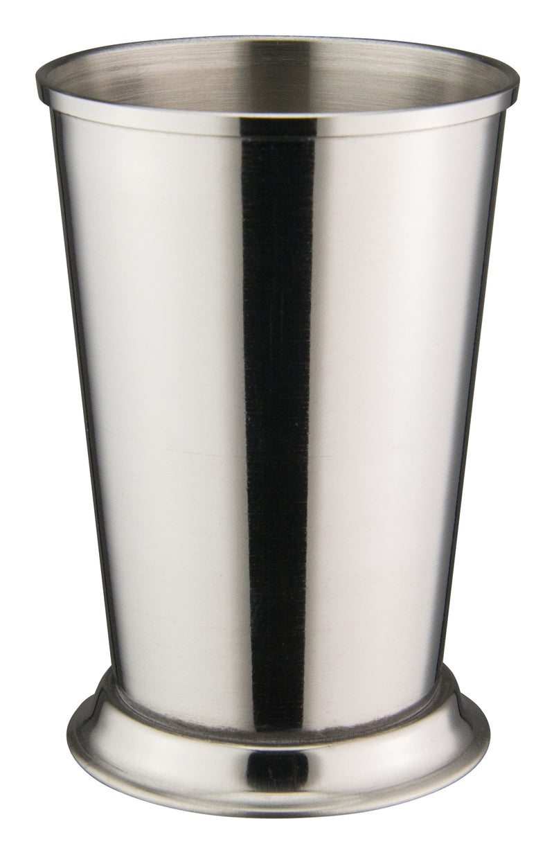 Winco DDSE-101S 11 Oz Mint Julep Cup Round Stainless Steel with Durable Design