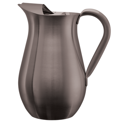 Bell Pitcher 2-Liter Stainless Steel Pitcher with Ice Guard in Dark Tungsten