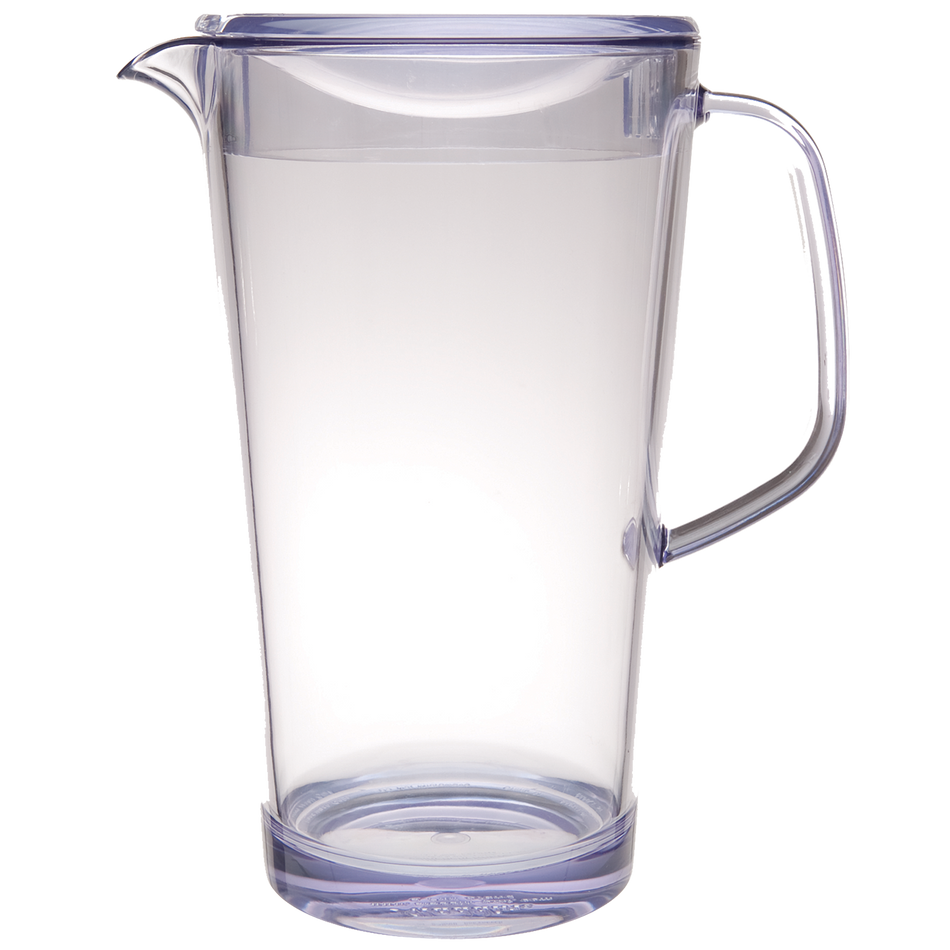 ErgoServ® 1.9 Liter Clear Plastic Water Pitcher - Ergonmic Service
