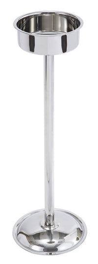 Winco WB-29S Wine Bucket Stand Stainless Steel Pipe Style with Narrow Base