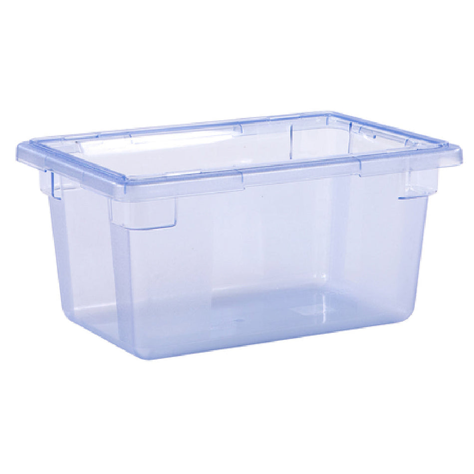Carlisle 10612C14 5 Gallon Food Storage Box Blue Break Resistant Polycarbonate