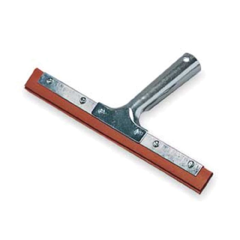 Carlisle 4007200 8 Inch Window Squeegee Rubber Double Blade Metal Frame