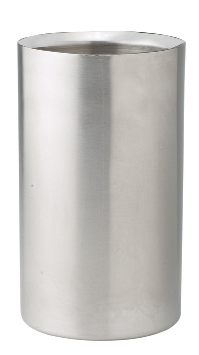 Winco WC-5 4-1/2 Inch Diameter Insulated Wine Cooler Stainless Steel Satin Finish