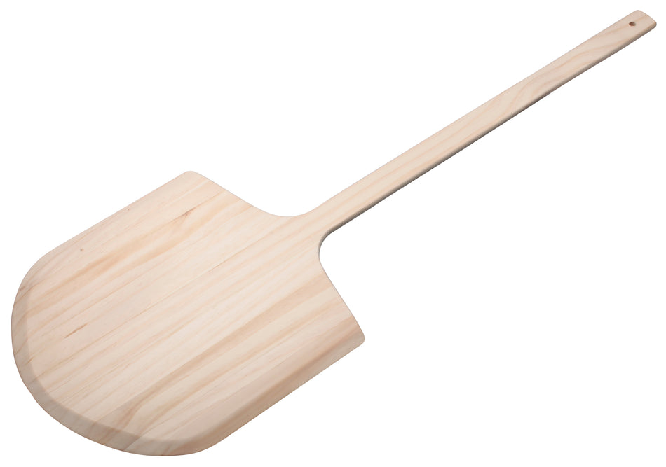 Winco WPP-1442 Wood Pizza Peel - 14" x 15", 42"