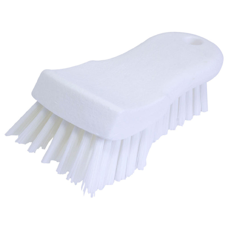 Carlisle 40521EC01 6 Inch Cutting Board Brush Non-absorbent Plastic Brown