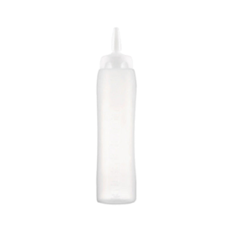 Carlisle 01379 34 Oz Squeeze Dispenser with Measuring Scale Translucent Polyethylene