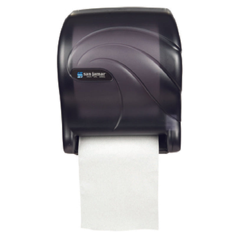 Carlisle T8090TBK 12 Inch Touchless Paper Towel Dispenser Plastic Black