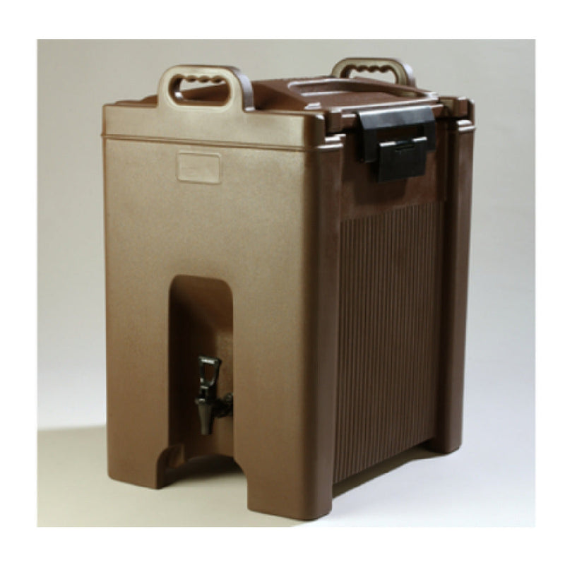 Carlisle XT1000001 20 Inch Insulated Beverage Server 10 Gallon Polyethylene Brown