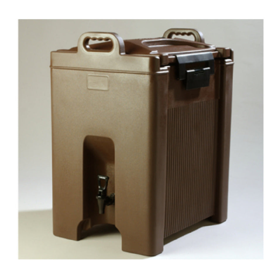 Carlisle XT1000001 20 Inch Insulated Beverage Server 10 Gallon Polyethylene Brown