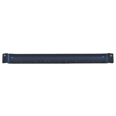 Carlisle 4073514 17 Inch Long Wall-Mount Brush Rack Aluminum Heavy-Duty Blue