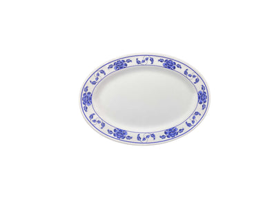 Thunder Group 2008TB 8 Inch Oval Platter Break-resistant Melamine BPA Free