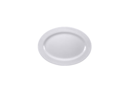 Thunder Group 2009TW 9 Inch Oval Platter with Break-resistant Melamine