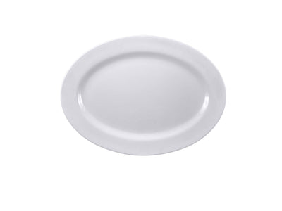 Thunder Group 2016TW 16 Inch Oval Platter Dishwasher Safe Break-Resistant BPA Free Melamine