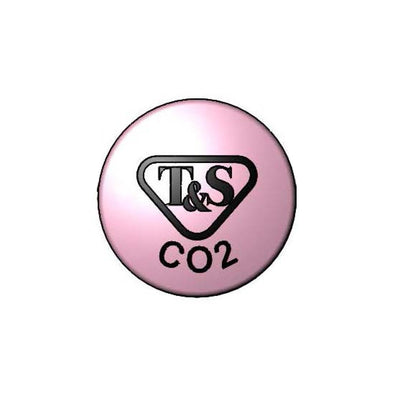 T&S Brass 209L-CO2-NS Press-In Index - Carbon Dioxide