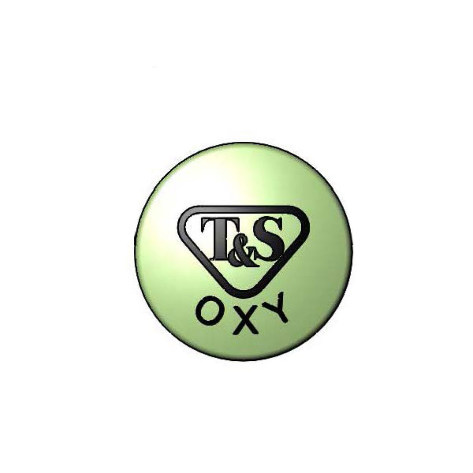 T&S Brass 209L-OXY-NS Press-In Index - Oxygen
