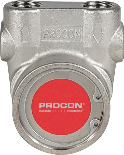 Procon® 113A100F31XX Series 3 Stainless Steel Rotary Vane Pump- 100GPH (300LPH), EPDM/Nitrile, No Relief Valve